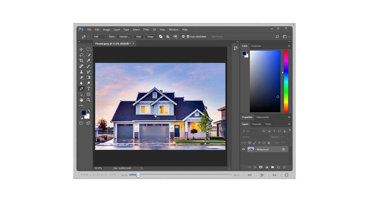 آموزش تصویری فتوشاپ حرفهای
